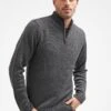 Pier One Strickpullover - Dark Grey Melange -K 0a8822a0f6094dde807c1d5848720791