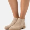 Pier One LEATHER - Ankle Boot - Beige -K 14ab16f16d244634be80bc94e3c32b19