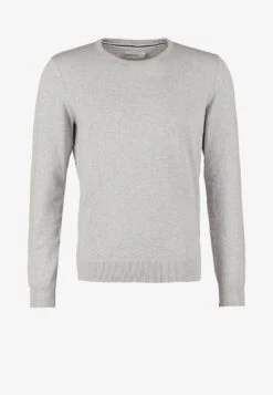 Pier One BASIC CREWNECK - Strickpullover - Light Grey 12 Pier One BASIC CREWNECK - Strickpullover - Light Grey -K 164460f190b04ae58b2180589ab3c026