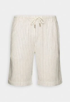 Pier One LINEN BLEND DRAWCORD SHORTS - Shorts - Off-white -K 228637db60b840a58a2b5acb0845341b 1