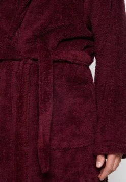 Pier One Bademantel - Bordeaux -K 2a43d81ee9cb4468a864889b316ea591