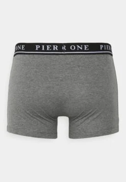 Pier One 5 PACK - Panties - Black/mottled Dark Grey -K 363afa71a2ae4dc49a0189dd440f8a5f