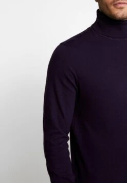 Pier One Strickpullover - Dark Purple -K 3d34ff6461fa45d897698865b4e52c29