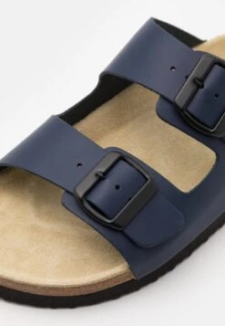 Pier One UNISEX - Hausschuh - Dark Blue -K 3d8a5cdb5e514771841f04cbfc9f95cd