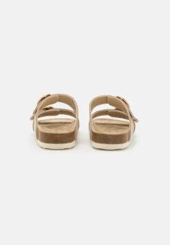 Pier One LEATHER - Pantolette Flach - Beige 11 Pier One LEATHER - Pantolette Flach - Beige -K 5360c7abaa9e4ffeb91d653059a98728