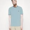 Pier One T-Shirt Basic - Light Blue 2 Pier One T-Shirt Basic - Light Blue -K 6744e8ef49334e829bdbdb14a156f288