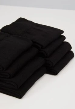 Pier One 7 PACK - Socken - Black -K 6759ebb66b974927aa5748a639794bde
