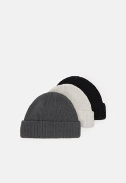 Pier One UNISEX 3 PACK - Mütze - Black/dark Grey/off-white/ 12 Pier One UNISEX 3 PACK - Mütze - Black/dark Grey/off-white/ -K 6ff45e637c064289bc89bdd981008db1 1