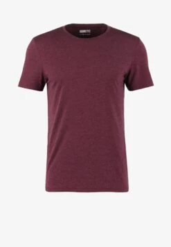 Pier One T-Shirt Basic - Bordeaux Melange -K 70d93fbfbfcb418dbb72dc1b82e9413f