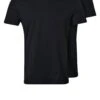 Pier One 2 PACK - T-Shirt Basic - Black 2 Pier One 2 PACK - T-Shirt Basic - Black -K 780252fa691540f5a0c48cf89f3c30f2