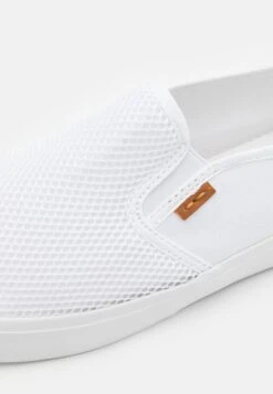Pier One UNISEX - Slipper - White -K 7af3f76c7d3048f7ace815eb38fb78e9
