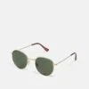 Pier One UNISEX - Sonnenbrille - Gold-coloured/green -K 836db2a5f2f344bea00e17573901ea9a
