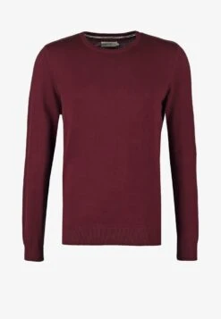 Pier One BASIC CREWNECK - Strickpullover - Bordeaux 13 Pier One BASIC CREWNECK - Strickpullover - Bordeaux -K 85d6d8a383134993bde44fb81e406306