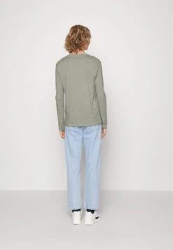 Pier One 5 PACK - Langarmshirt - Black/dark Blue/stone -K 8c24bc676a254072a665adeab726f9f5