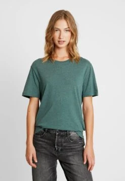 Pier One T-Shirt Basic - Green Melange -K 9172012019a7477d89b6d5c8e5bedb98