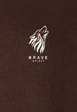 Pier One Sweatshirt - Dark Brown -K 9fa78db2b7374fadb60a348659130137