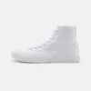 Pier One UNISEX - Sneaker High - White -K ab484e4a4d894599ad89c65d031abde3
