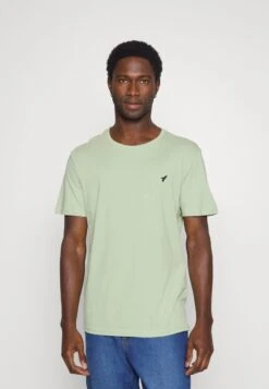 Pier One 5 PACK - T-Shirt Basic - White/blue/stone -K b410943a224f48cb88dc772b8e7068b1