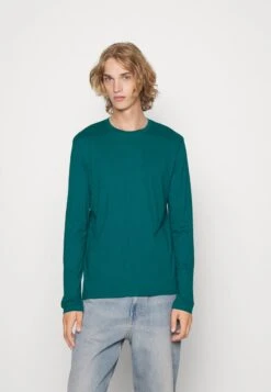 Pier One 5 PACK - Langarmshirt - White/dark Blue/black -K beef28c7ef3c4b258c920dd186a4177c