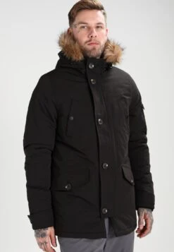 Pier One Parka - Black -K c0c848318c884900815f06dc41dece2c