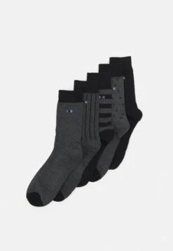 Pier One 7 PACK - Socken - Black/grey -K c79d945d99094741aa26482a417f1d8f