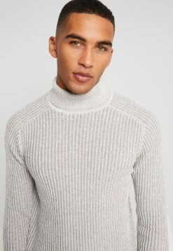 Pier One Strickpullover - 111 - Mottled Light Grey 11 Pier One Strickpullover - 111 - Mottled Light Grey -K d1774a40fde44346aea6a7dd67f4ca51