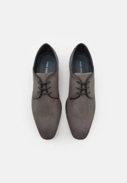 Pier One LEATHER - Schnürer - Dark Grey -K d23975841af045e1be7d4881d1e30800