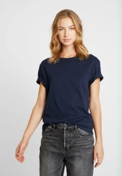 Pier One T-Shirt Basic - Dark Blue -K ddc22118a8d34b15aa806c698c456f1c