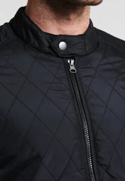 Pier One Übergangsjacke - Black -K e0ab6833bcd64c75ad2c056ec1a81847