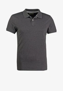 Pier One Poloshirt - Dark Grey Melange -K e696389ad42f4800a8341eceda477bc7