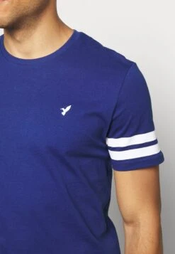 Pier One T-Shirt Print - Blue -K e852d2ec59654f179a645449174c77e2