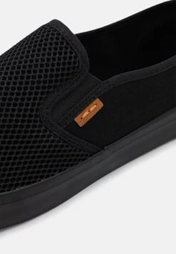 Pier One UNISEX - Slipper - Black -K ea452249ea8047ab9753874fe1111b2a