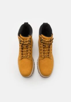 Pier One Schnürstiefelette - Yellow -K eb4eeec1895b4395957e8a7aeca8839f