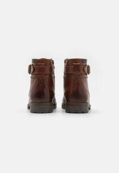 Pier One LEATHER - Schnürstiefelette - Brown -K f0d31109fe1f47ea903aff8f0ce6c14c