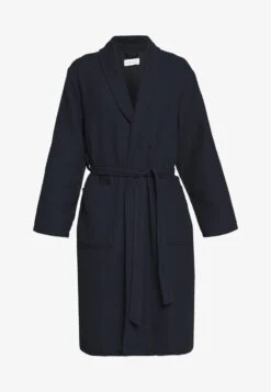 Pier One Bademantel - Dark Blue -K fe3f11e4aad441c79386ab3a055723d5